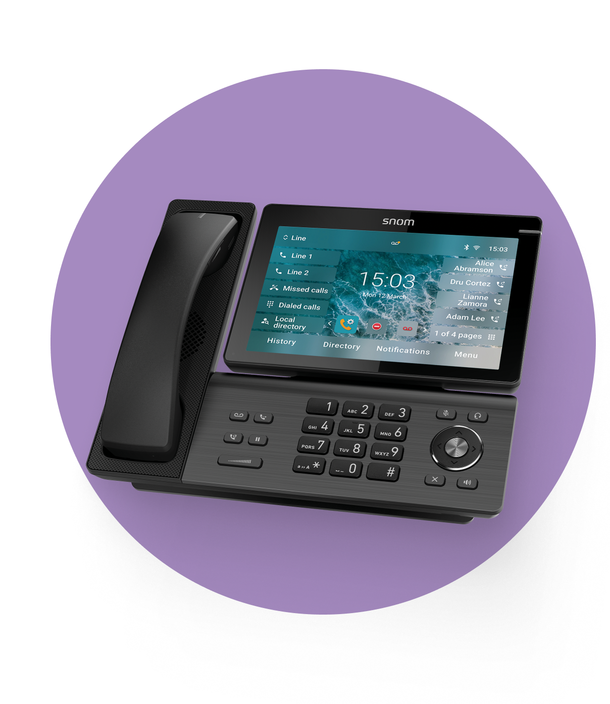 D895 Commercial Phone telecommunication product